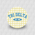 PLAID TRI DELTA