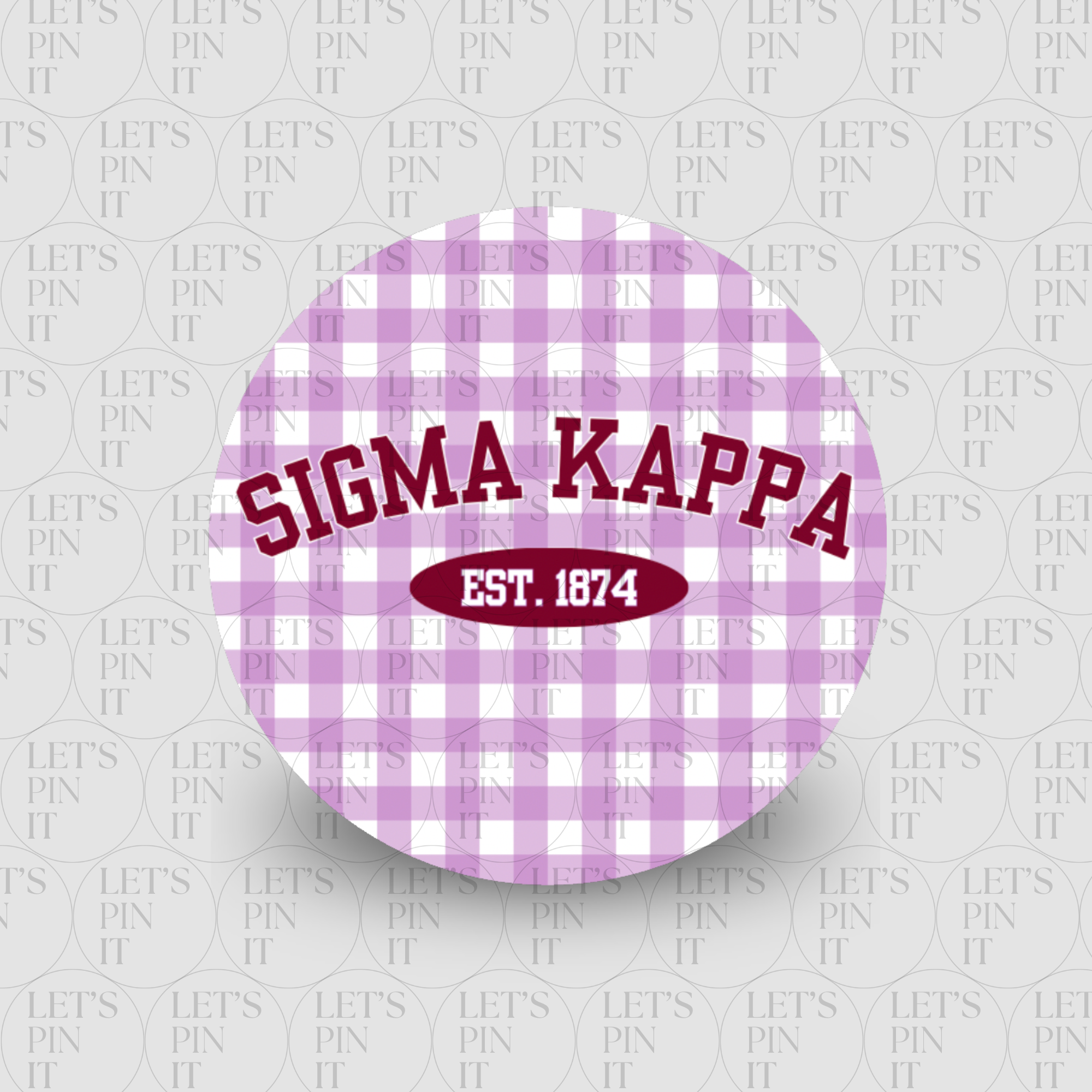 PLAID SIGMA KAPPA