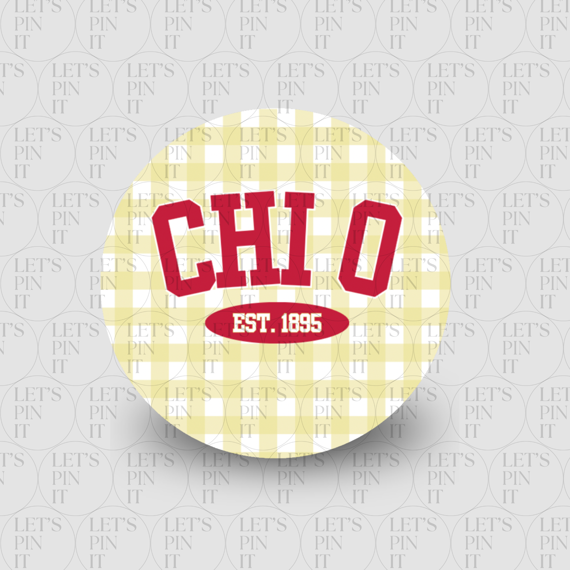 PLAID CHI OMEGA